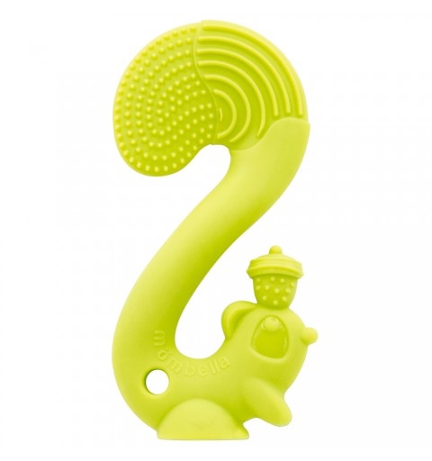 Mombella Wiewiórka - Uspakajający gryzak Dla Dzieci | Green